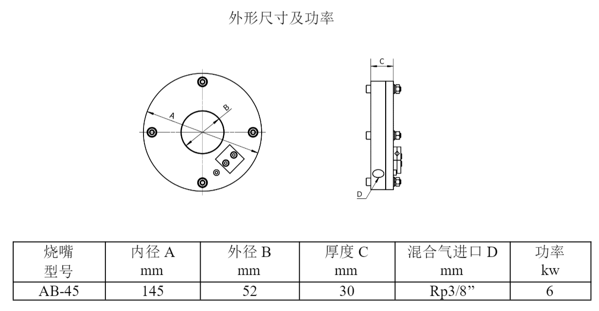 AB環(huán)形燃燒器/燒嘴